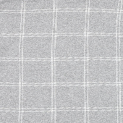 Kiabi Womens Grey Check Polyester Pullover Sweatshirt Size 14  Pullover