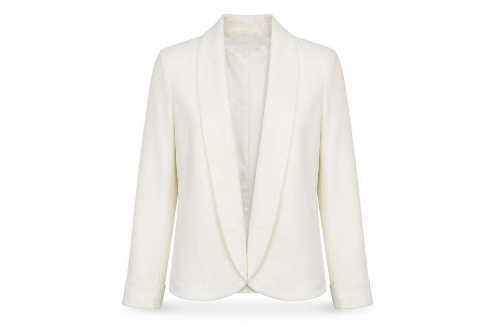 Monsoon Womens Ivory   Jacket Blazer Size 10