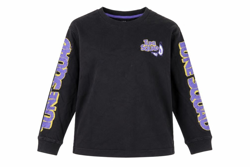 Marls & Spencer Girls Grey  Cotton Pullover Sweatshirt Size 9-10 Years  Pullover - Loony Tunes