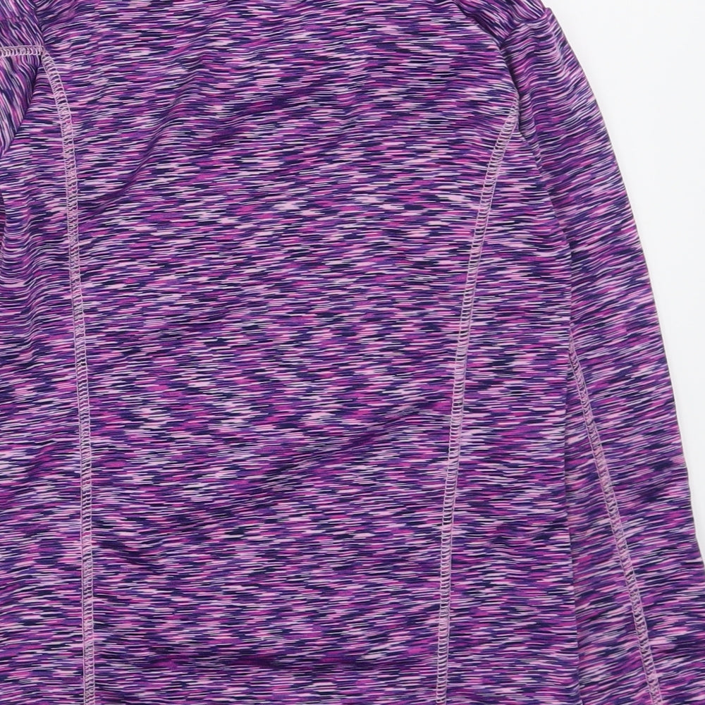 Crivit Girls Purple   Jacket  Size 7-8 Years  Zip