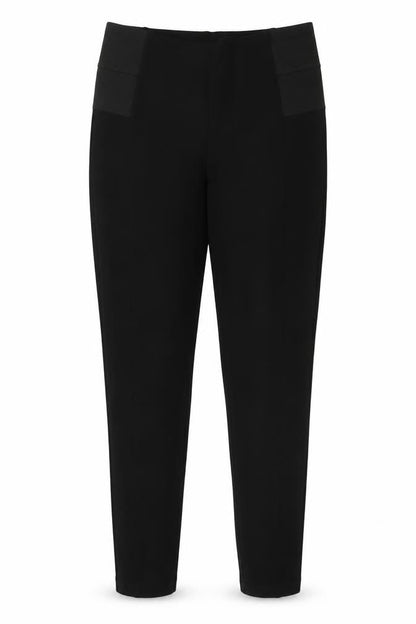 Preworn Womens Black  Polyester Trousers  Size 30 in L28 in Regular