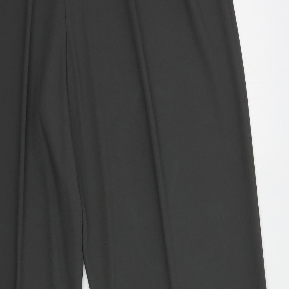 Mark Angelo Womens Grey  Polyester Dress Pants Trousers Size 20 L30 in Regular Button