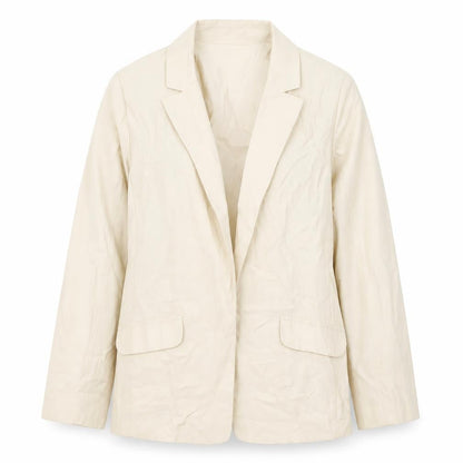 Primark Womens Beige  Viscose Jacket Blazer Size 8   - Open front