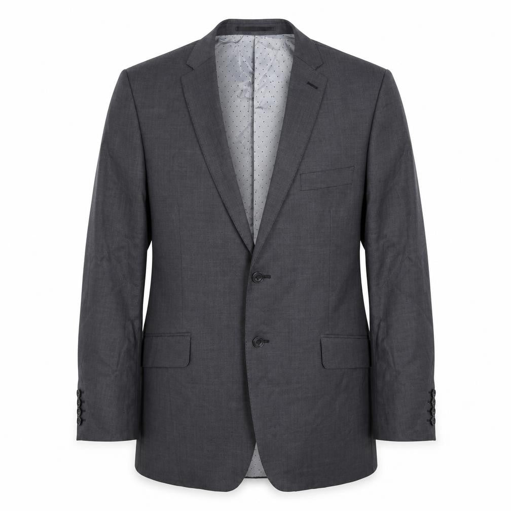 F&F Mens Grey  Wool Jacket Suit Jacket Size 42