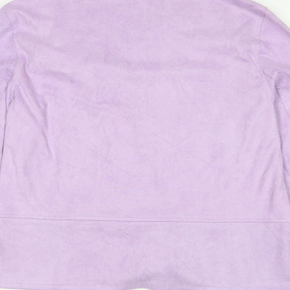 First Avenue Womens Purple   Jacket  Size M
