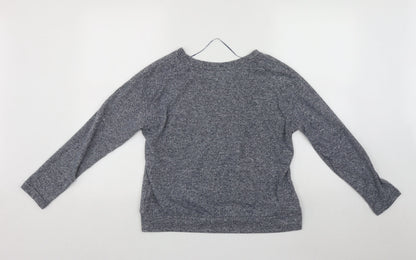 Preloved Disney Womens Blue Round Neck  Polyester Pullover Jumper Size S   - Disney Dumbo - Back