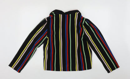 INNOCENCE Womens Multicoloured Striped  Jacket  Size 12  Button