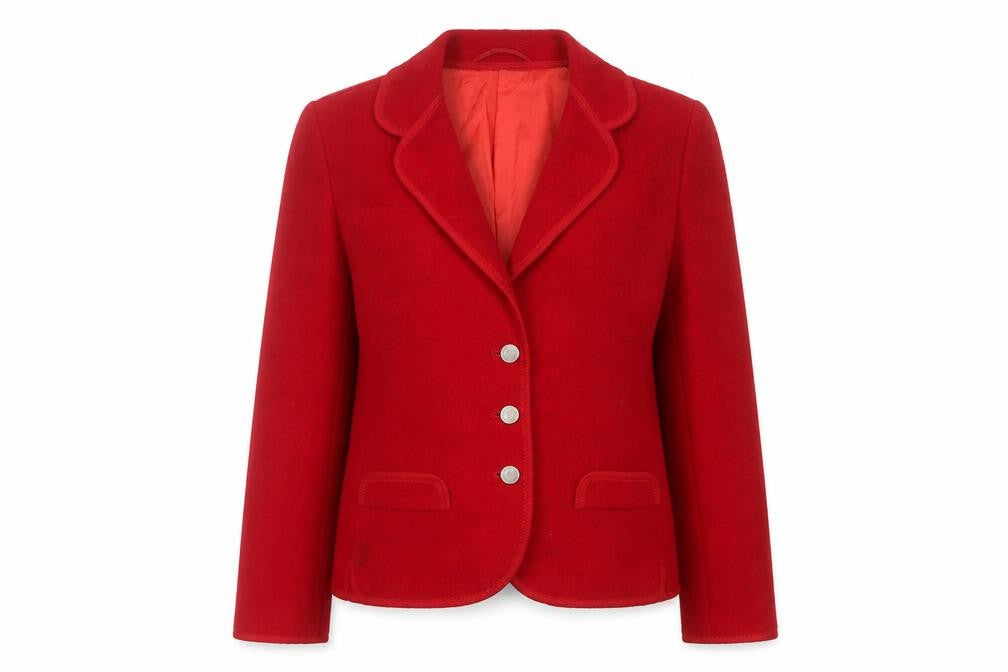 walkloden Womens Red   Jacket  Size 8  Button