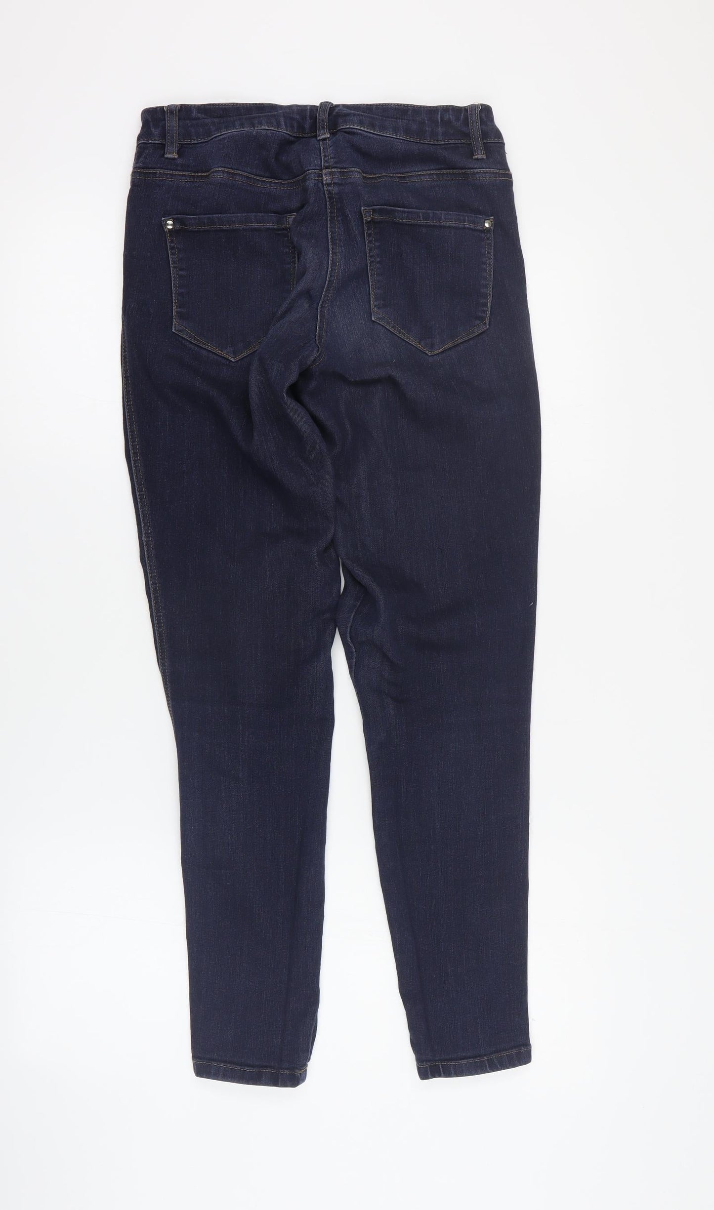 TU Mens Blue  Viscose Skinny Jeans Size 16 L30 in Regular Zip