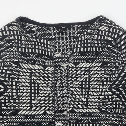 H&M Womens Black   Jacket  Size S