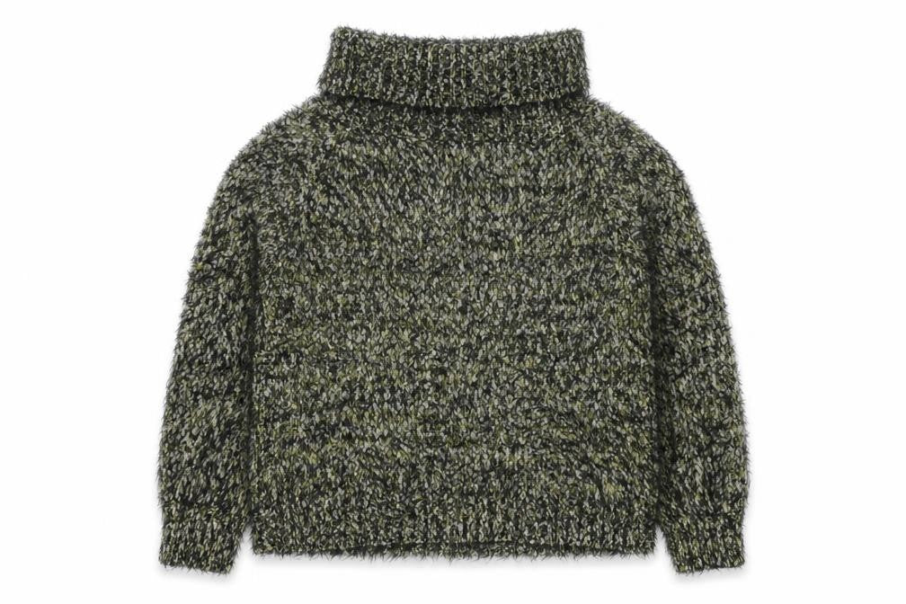 QED London Womens Multicoloured Roll Neck  Polyester Pullover Jumper Size L