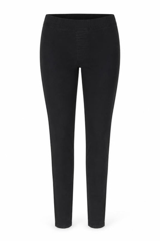 Preworn Womens Black  Cotton Jegging Jeans Size 28 in L27 in Slim