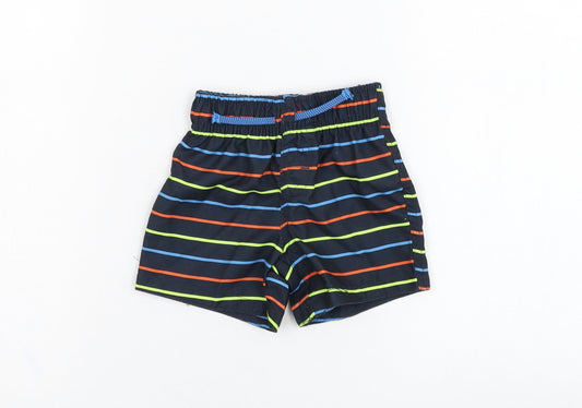 Primark Boys Black Striped Polyester Sweatpants Trousers Size 9-12 Months  Pullover - Swimwear