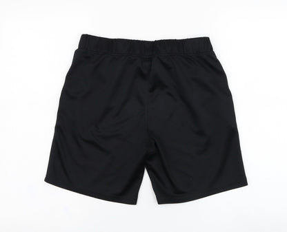 Preloved Dunnes Stores Mens Black  Polyester Sweat Shorts Size 28 in L7 in Regular - Back