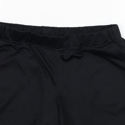 Preloved Dunnes Stores Mens Black  Polyester Sweat Shorts Size 28 in L7 in Regular - Detail