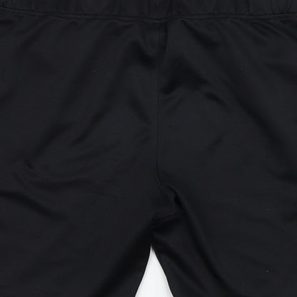 Preloved Dunnes Stores Mens Black  Polyester Sweat Shorts Size 28 in L7 in Regular - Label
