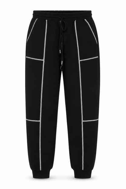 SHEIN Shien  Womens Black  Polyester Sweatpants Trousers Size S L28 in Regular Drawstring