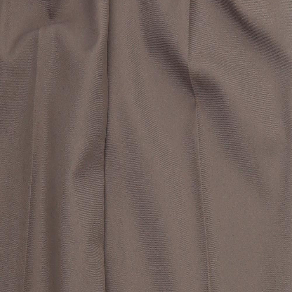 Preworn Womens Brown  Polyester Trousers  Size 20 in L30 in Regular