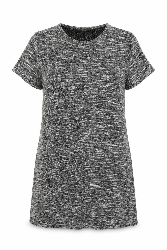 Miss Selfridge Womens Grey Round Neck  Polyester Pullover Jumper Size 8