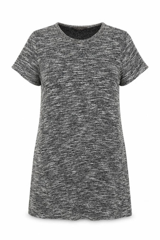 Miss Selfridge Womens Grey Round Neck  Polyester Pullover Jumper Size 8