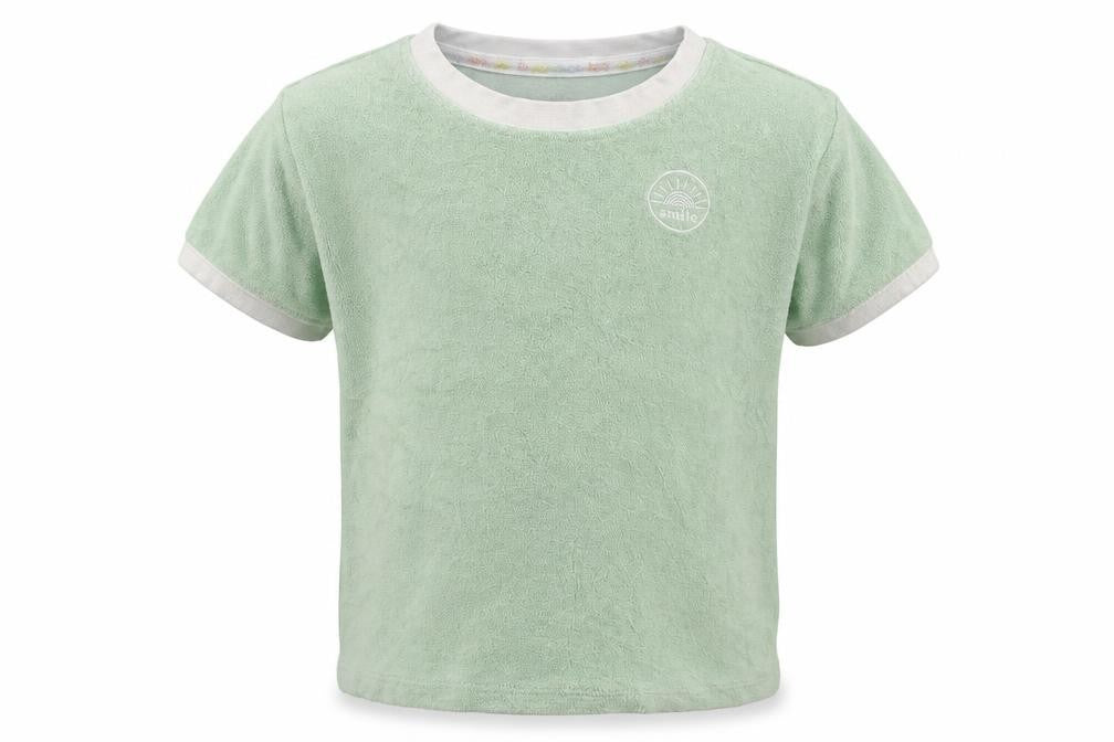 Primark Girls Green  100% Cotton Pullover Sweatshirt Size 2-3 Years  Pullover - Smile