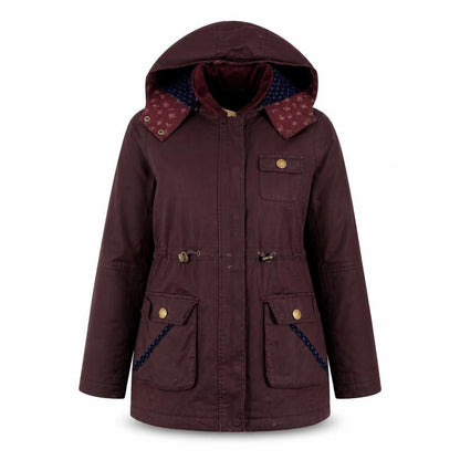 Yumi Womens Purple   Jacket  Size 10  Zip