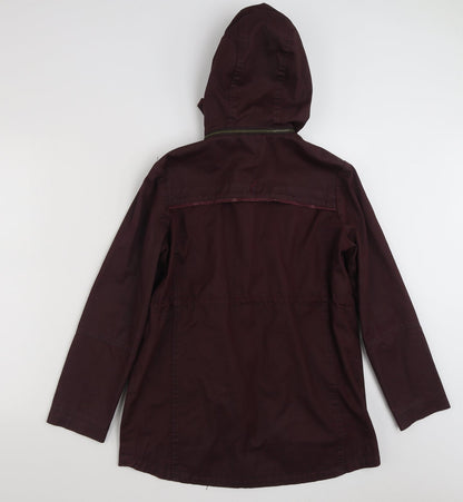 Yumi Womens Purple   Jacket  Size 10  Zip