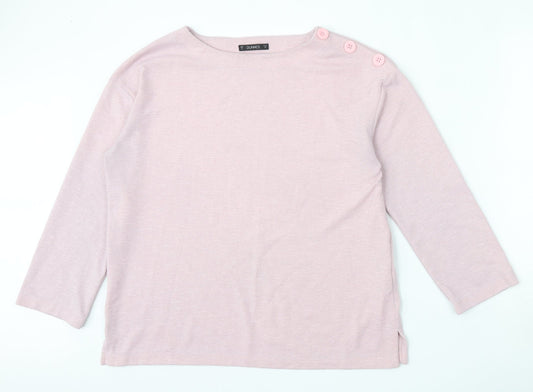 Dunnes Stores Womens Pink  Polyester Pullover Sweatshirt Size M