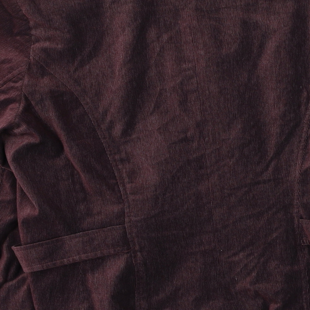 Klass Womens Purple   Jacket Coatigan Size 14