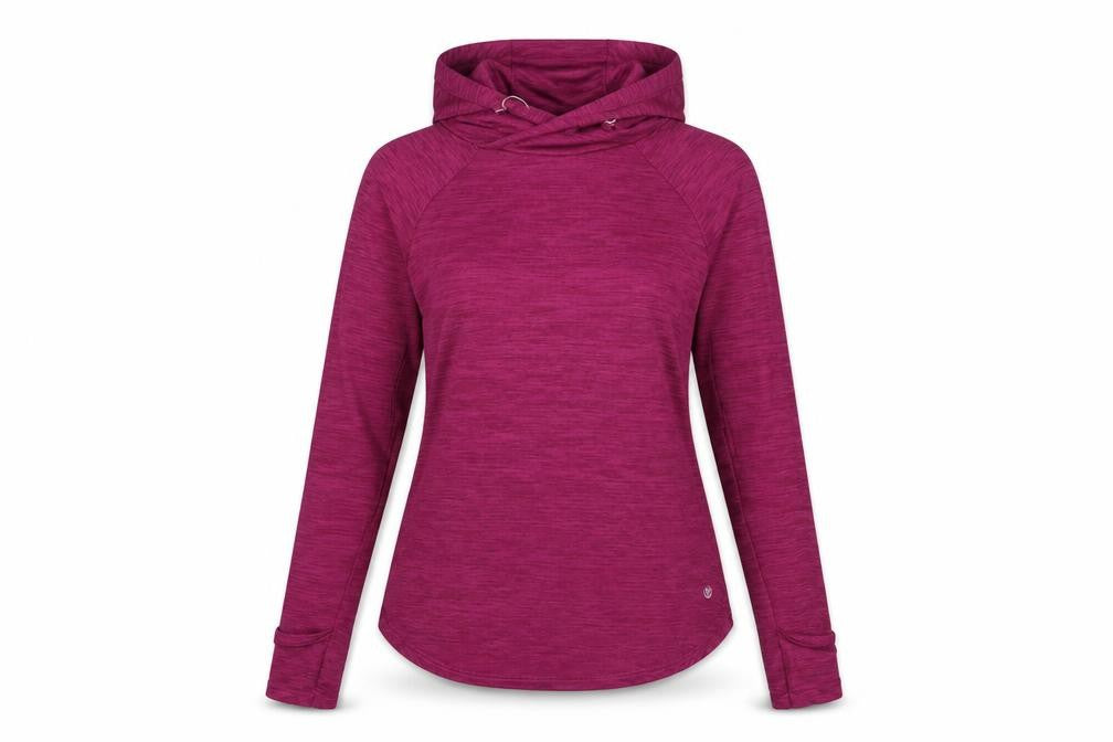 Dunnes Stores Womens Purple  Polyester Pullover Hoodie Size S  Pullover