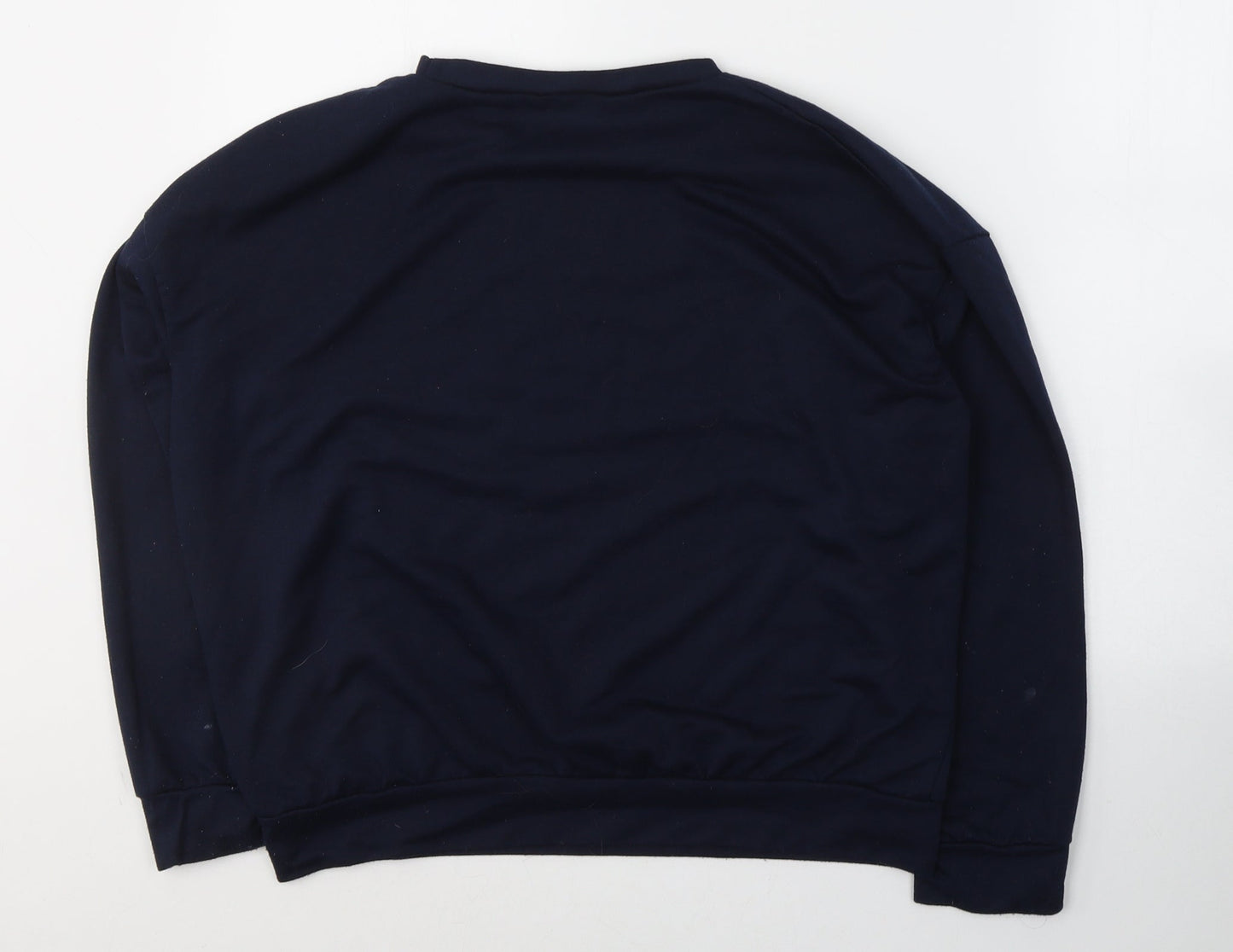 SheIn Womens Blue  Cotton Pullover Sweatshirt Size S  Pullover - California