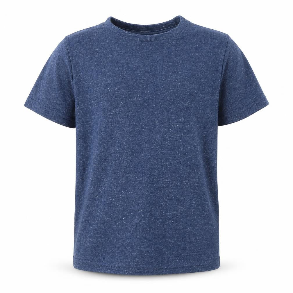 URBN DEPT  Boys Blue  Cotton Basic T-Shirt Size 4 Years Round Neck Pullover