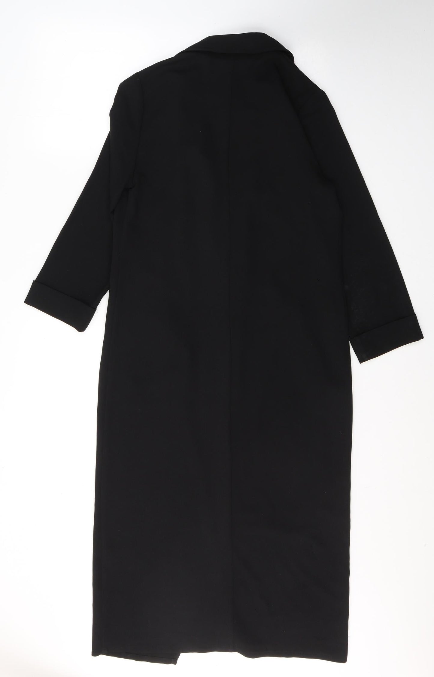 Atmosphere Womens Black V-Neck  Polyester Cardigan Jumper Size 8
