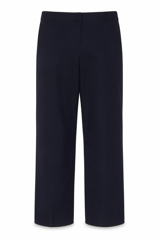 David luke Mens Blue  Polyester Trousers  Size 29 in L31 in Regular Hook & Eye
