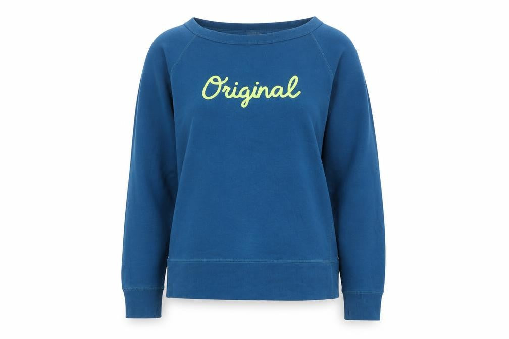 Gap Womens Blue  Cotton Pullover Sweatshirt Size S  Pullover