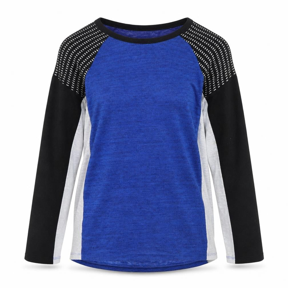 Primark Womens Blue Round Neck  Polyester Pullover Jumper Size 10