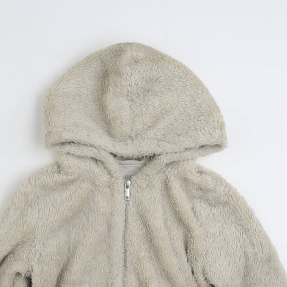 Next Girls Beige   Jacket  Size 9 Years  Zip