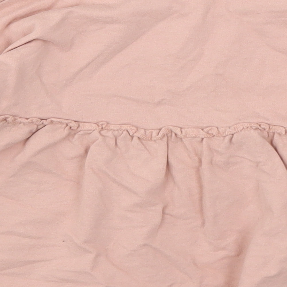 George Girls Pink  Cotton Pullover Sweatshirt Size 3-4 Years