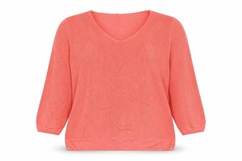 Marks & Spencer Womens Pink Round Neck  Viscose Pullover Jumper Size 16