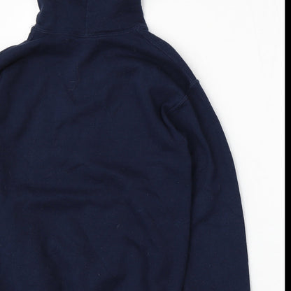 Preloved Gildan Boys Blue  Cotton Pullover Hoodie Size L   - Friends - Label