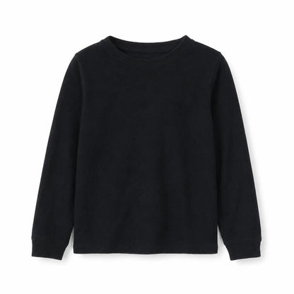 Marks & Spencer Girls Black  Cotton Pullover Sweatshirt Size 7-8 Years