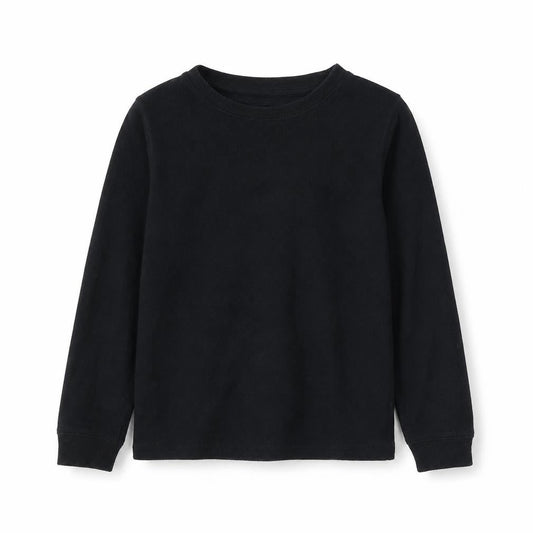 Marks & Spencer Girls Black  Cotton Pullover Sweatshirt Size 7-8 Years