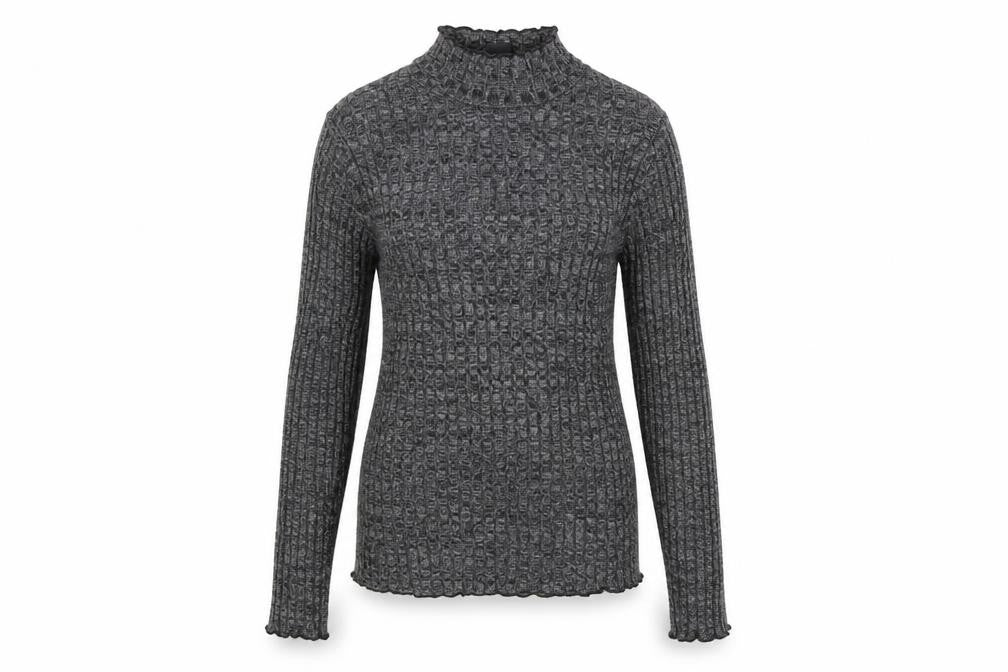 Primark Womens Grey High Neck  Polyester Pullover Jumper Size 6