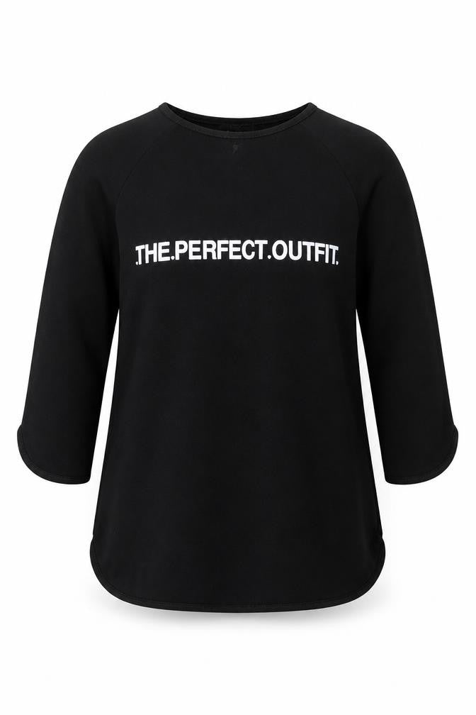 Pink Apple Girls Black  Polyester Pullover Sweatshirt Size 11-12 Years  Pullover - The Perfect Outfit