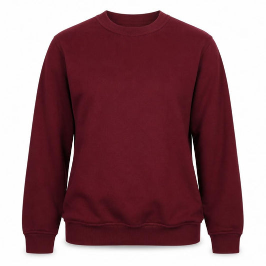 PRETTYLITTLETHING Womens Red  Polyester Pullover Sweatshirt Size S  Pullover
