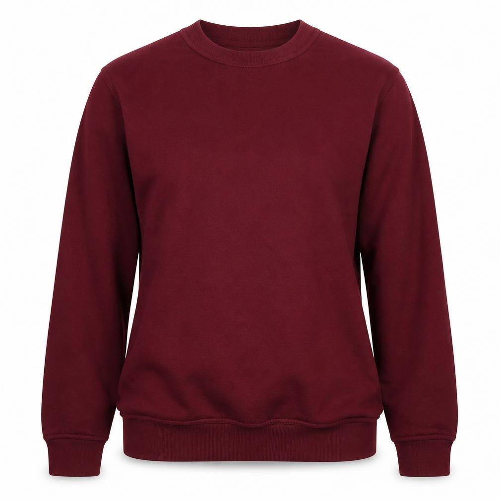 PRETTYLITTLETHING Womens Red  Polyester Pullover Sweatshirt Size S  Pullover