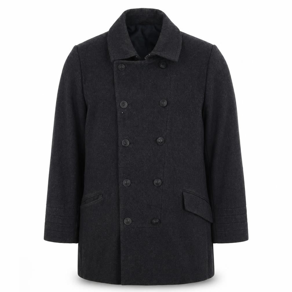 Venrtuno Womens Grey   Trench Coat Coatigan Size L