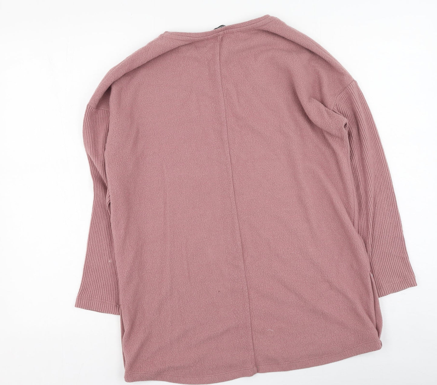 George  Womens Pink Round Neck  Viscose Pullover Jumper Size S