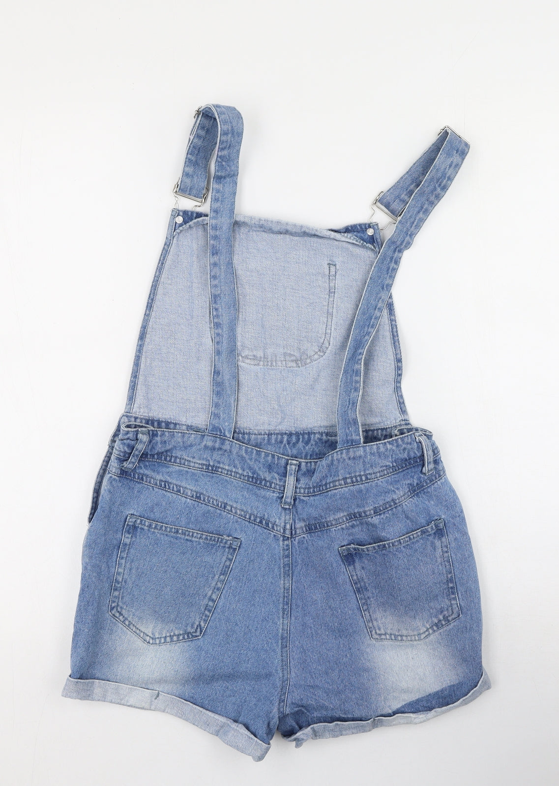 Missguided Girls Blue  Polyester Dungaree One-Piece