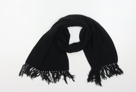 Preworn Womens Black  Polyester  Scarf